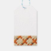 Tribal Weave Artistry Moja Gift Bag Small Cadeaulabel (Achterkant)