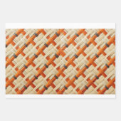 Tribal Weave Artistry Moja Gift Bag Small Inpakpapier Vel (Voorkant 3)