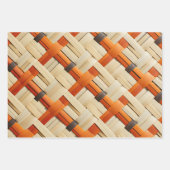 Tribal Weave Artistry Moja Gift Bag Small Inpakpapier Vel (Voorkant)