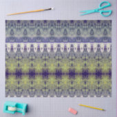 Tribal Western Paarse Patroon Bull Skull Tissuepapier (Craft)