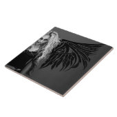 Tribal Wings Fallen Angel Tegeltje (Zijkant)