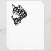 Tribal Wolf (Voorkant / Achterkant)