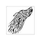 Tribal Wolf Art Stempel (Afrduk)