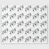 Tribal Wolf Cadeaupapier (Vlak)