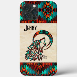 Tribal Wolf Case-Mate iPhone Case