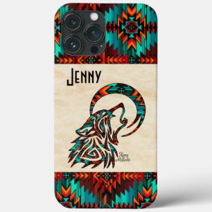Tribal Wolf Case-Mate iPhone Case