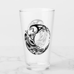 Tribal Wolf Glas