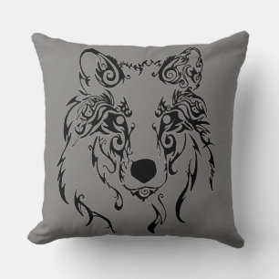 Tribal Wolf Kussen