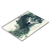 Tribal Wolf Notitieboek (Linkerzijde)