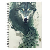Tribal Wolf Notitieboek (Voorkant)