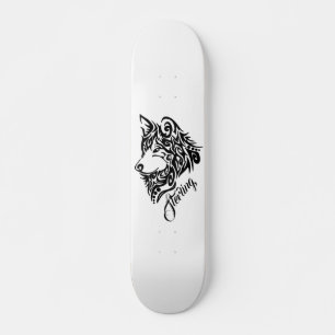 Tribal Wolf Persoonlijk Skateboard