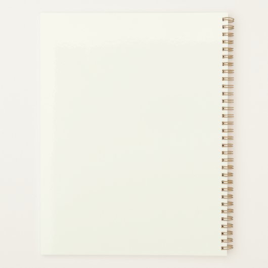 Tribal Wolf Planner (Achterkant)