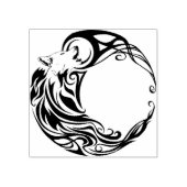 Tribal Wolf Rubberstempel (Afrduk)