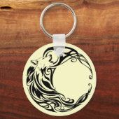 Tribal Wolf Sleutelhanger (Voorkant)