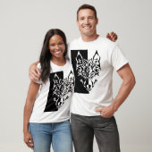 Tribal Wolf Style T-shirt (Unisex)
