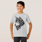 Tribal Wolf T-shirt (Voorkant volledig)