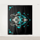 Tribal Wolf Wandkleed (Voorkant)