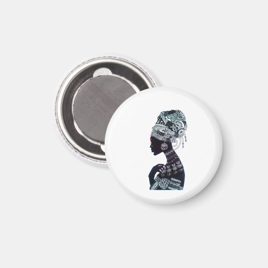 Tribal Women Magneet (Voorkant / Achterkant)