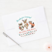 Tribal Woodland Animals Baby shower Favor Stickers (Envelop)