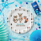 Tribal Woodland Animals Boho Arrow Paper Bord (Feest)