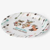 Tribal Woodland Animals Boho Arrow Paper Bord (Gekanteld)