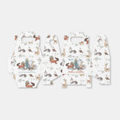 Tribal Woodland Animals Boy Wild One Birthday Bedankdoosjes (Uitgevouwen)