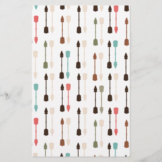 Tribal Woodland Baby shower Predication Game (Achterkant)