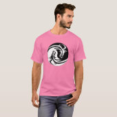 Tribal Yin Yang T-shirt (Voorkant volledig)