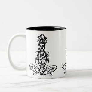 Tribal Yoga Godin Mok – Etnische Meditatie Koffie