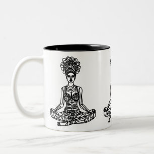Tribal Yoga Godin Mok – Etnische Meditatie Koffie