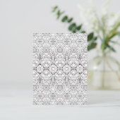 Tribal Zendoodle Design Briefkaart (Staand voorkant)