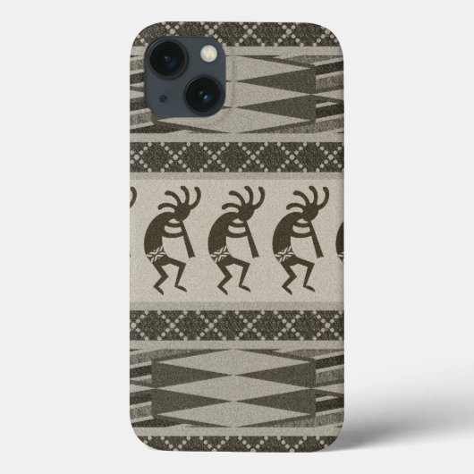 Tribal Zuidwest Design Kokopelli iPad Air Case (Achterkant)