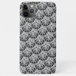 Tribal Zwart, wit en grijs iPhone case