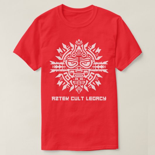 TribalCult van Aztec T-shirt (Design voorkant)