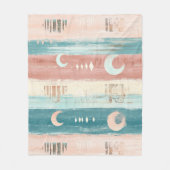 Tribale aardetone Celestiale streep - Astrologie Fleece Deken (Voorkant)