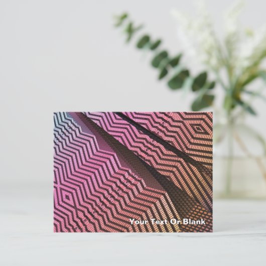 Tribale afdelingen briefkaart (Staand voorkant)