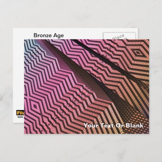 Tribale afdelingen briefkaart (Voorkant / Achterkant)