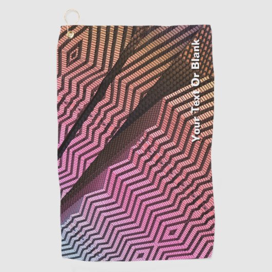 Tribale afdelingen golfhanddoek (Voorkant)