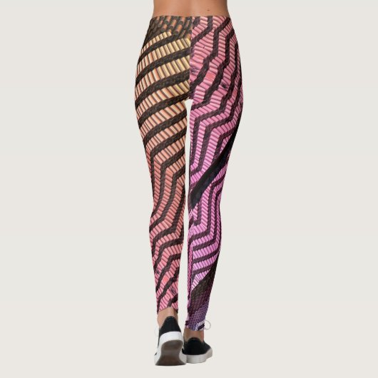 Tribale afdelingen leggings (Achterkant)