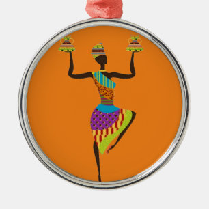 Tribale-Afrikaanse Metalen Ornament