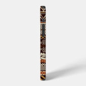 Tribale Afrikaanse stijl stof patchwork abstracte iPhone Hoesje (Linkerkant)
