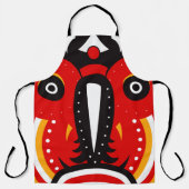 Tribale Afro Masker Schort (Voorkant)