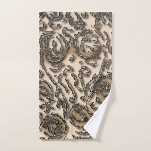 Tribale Alien Abstract Bath-handdoekset Bad Handdoek (Handdoek)