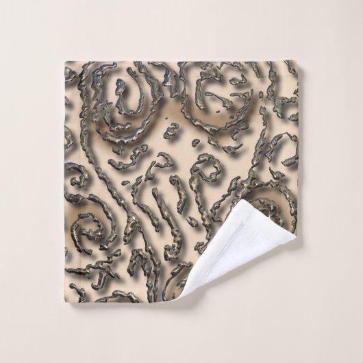 Tribale Alien Abstract Bath-handdoekset Bad Handdoek (Wasdoekje)