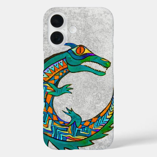 Tribale Alligator Art Case-Mate iPhone Case (Achterkant)