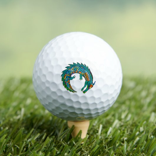 Tribale Alligator Art Golfballen (Insitu Shirt)
