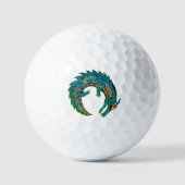 Tribale Alligator Art Golfballen (Voorkant)