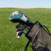 Tribale Alligator Art Golfheadcover (Insitu)