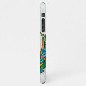 Tribale Alligator Art iPhone Hoesje (Linkerkant)