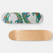 Tribale Alligator Art Persoonlijk Skateboard (Horizontaal)